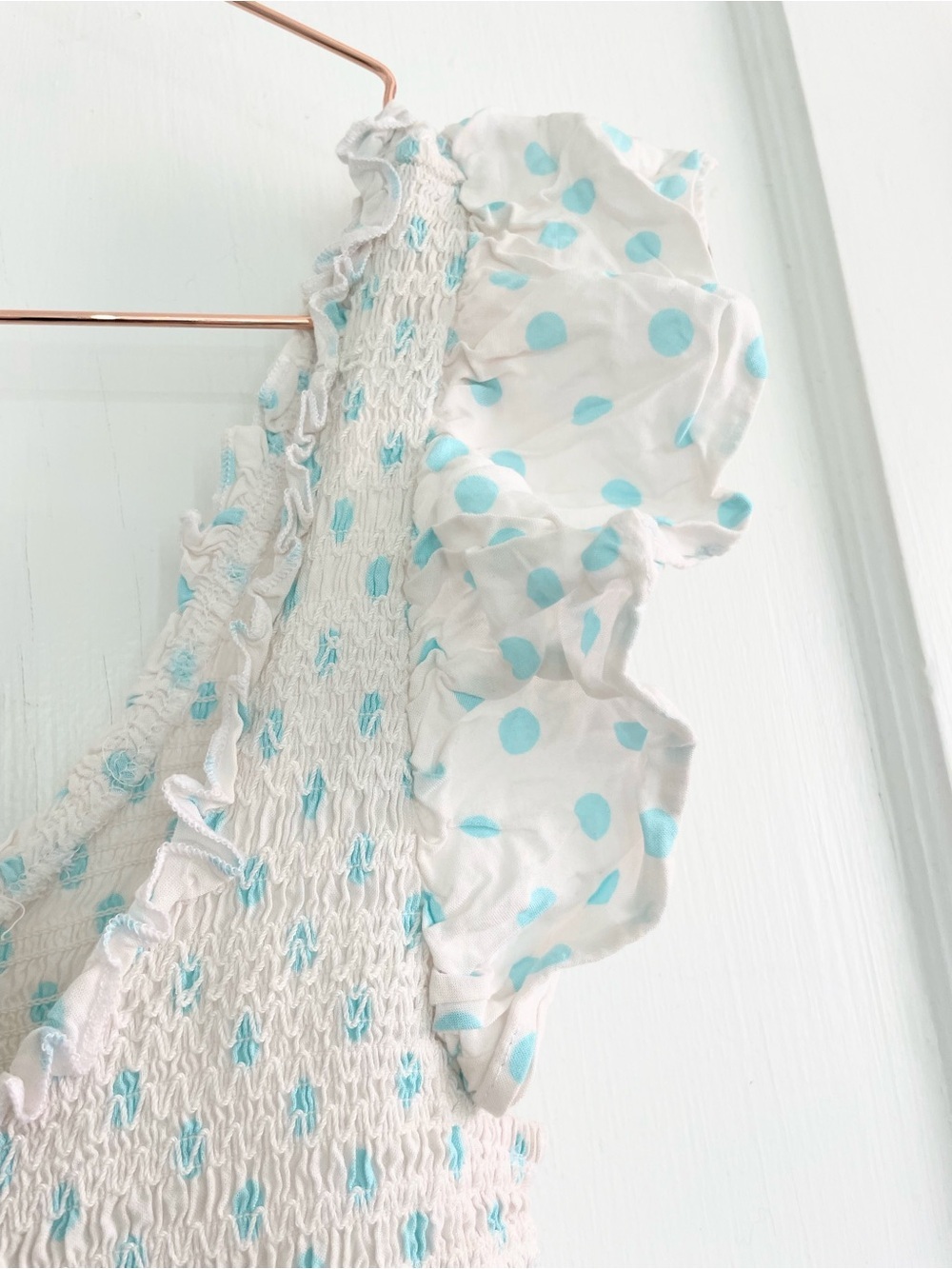 Araminta James Positano Tiered Polka Dot Maxi Dress S - Picture 8 of 13